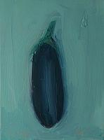 Gabi Streile Aubergine, 2005, OIlLw, 30 x 40 cm.JPG